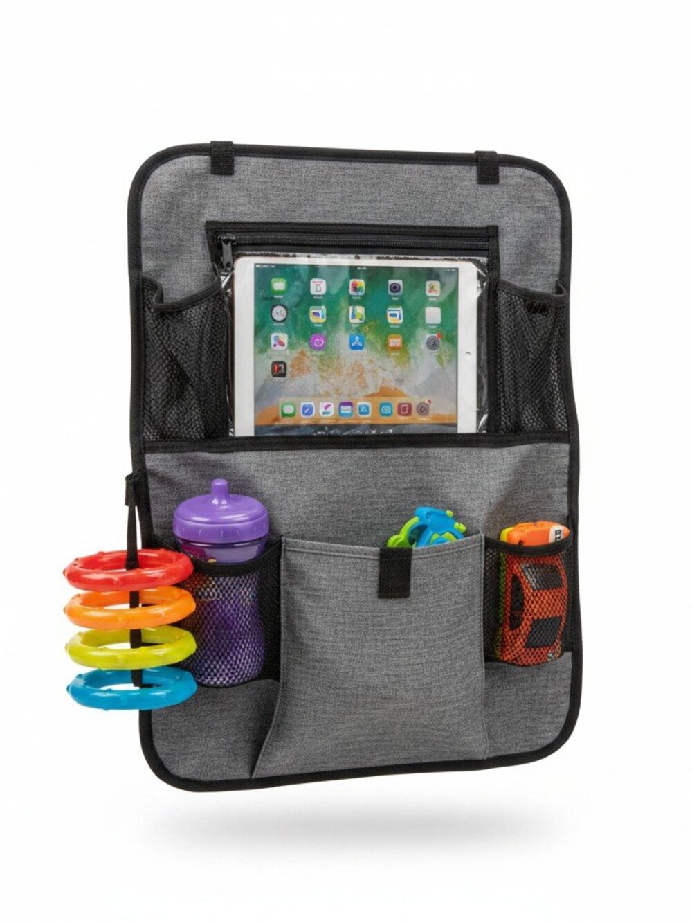 Graco Deluxe Backseat Car Organizer w/ Tablet Pocket & Linkables
